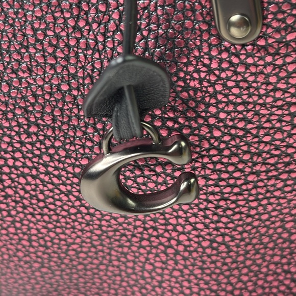 Coach Metallic Dreamer Colourblock Satchel Handbag - Picture 4 of 16